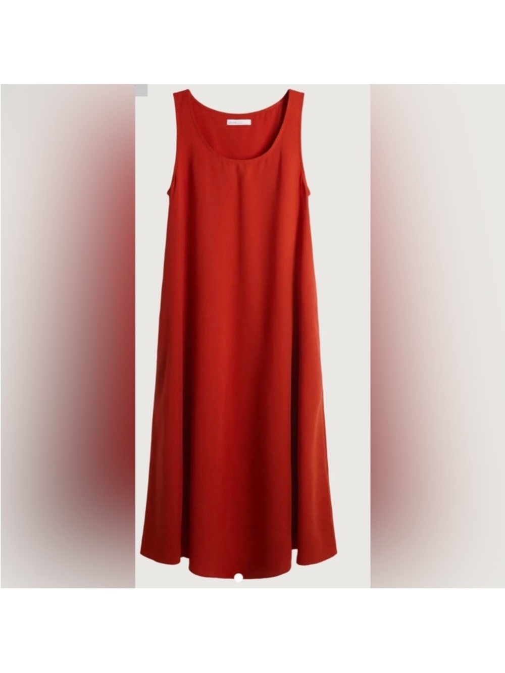 Oak & Fort Burnt Orange Sleeveless Women's Dress